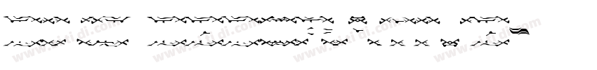 cinz decorative字体转换